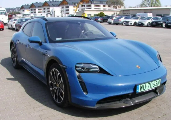 dolnośląskie Porsche Taycan cena 546439 przebieg: 55664, rok produkcji 2021 z Łęczna